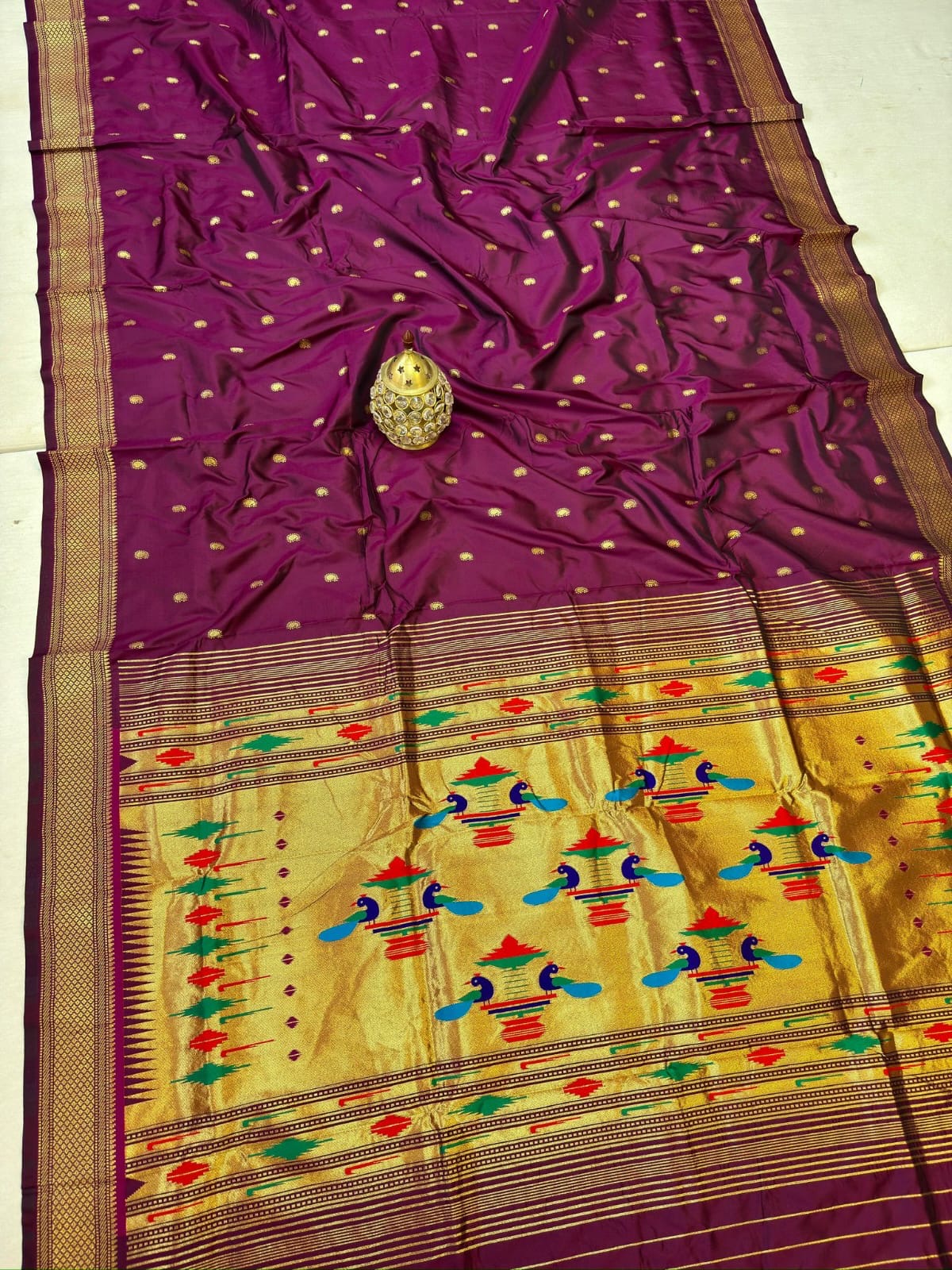 DBL16 -Traditional Double Pallu Paithani