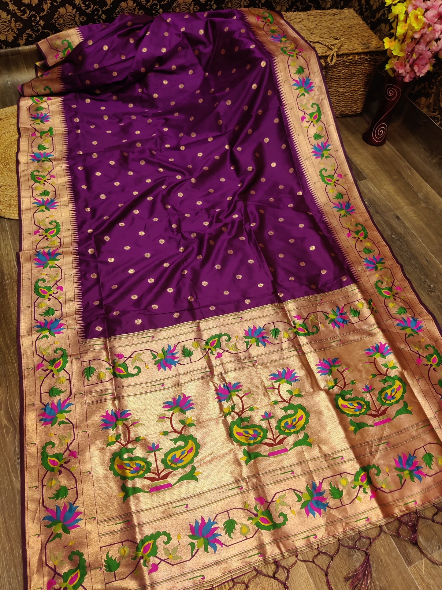 Banarasi Katan Silk Paithani