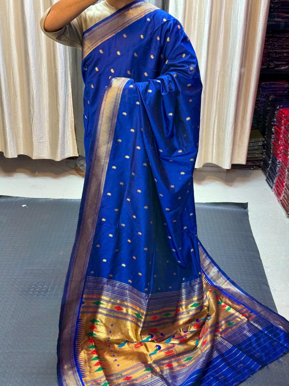 DBL16 -Traditional Double Pallu Paithani