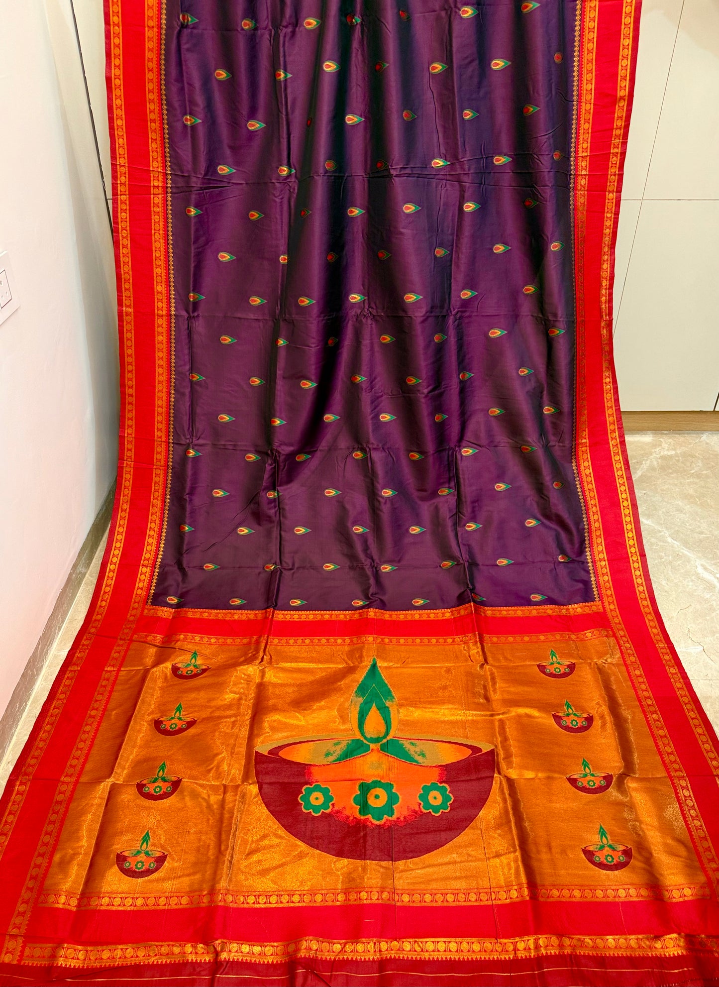 ADSS Diya Pallu Silk Saree !