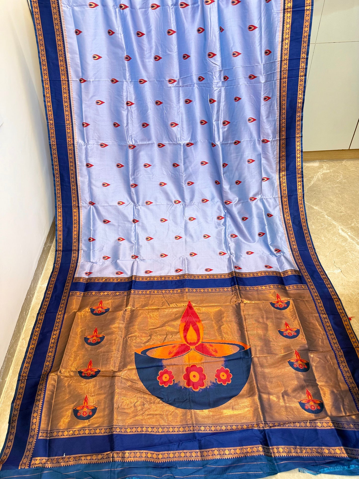 ADSS Diya Pallu Silk Saree !