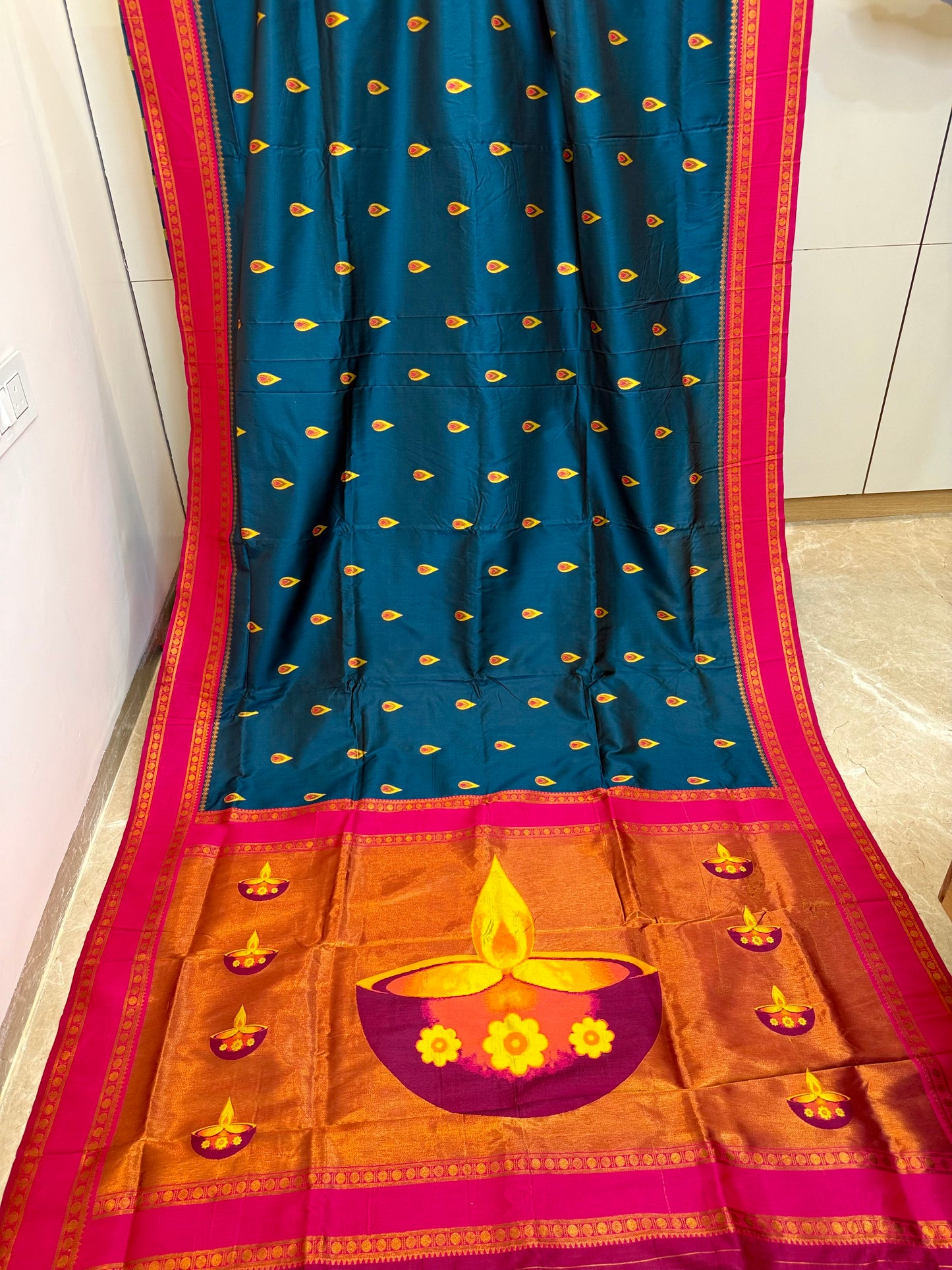 ADSS Diya Pallu Silk Saree !