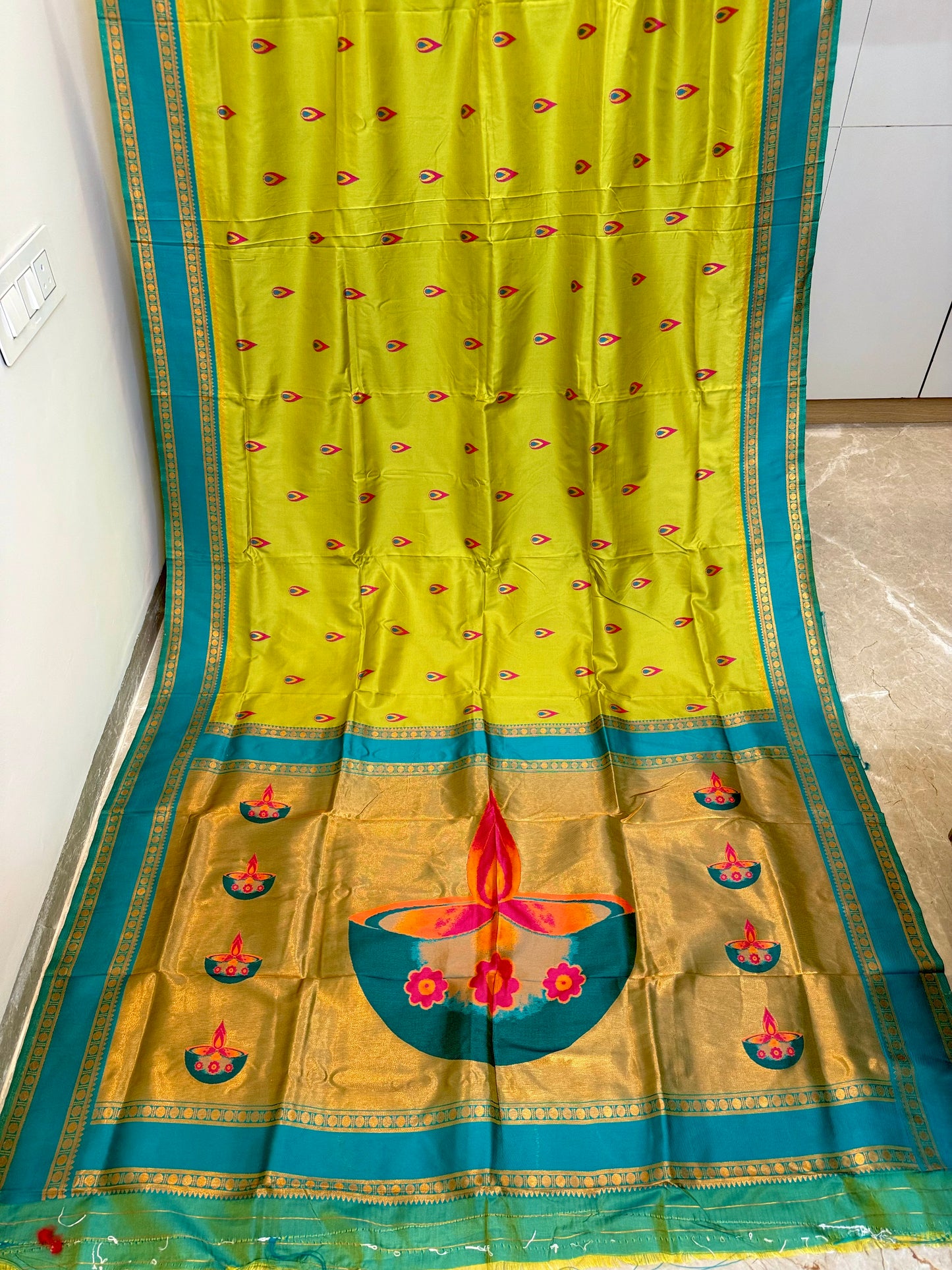 ADSS Diya Pallu Silk Saree !