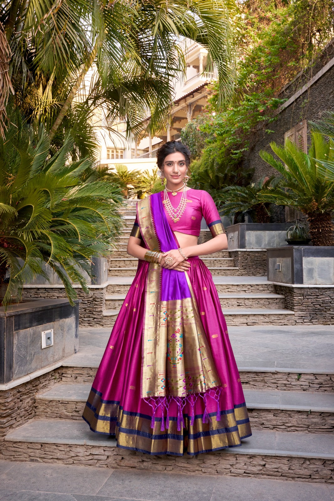 MorChandrika
 - Paithani Lehenga