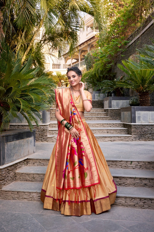 MorChandrika
 - Paithani Lehenga