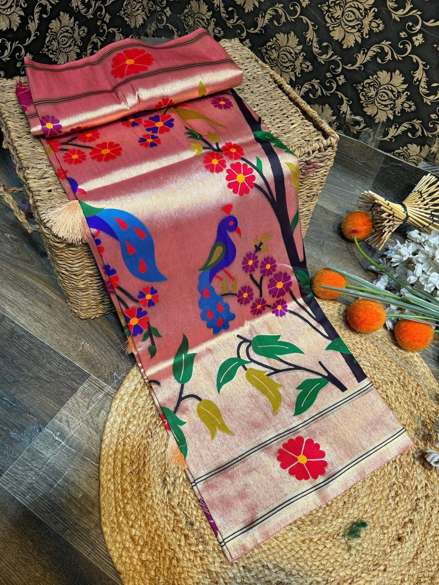 JANAK - All Over Brocade Paithani