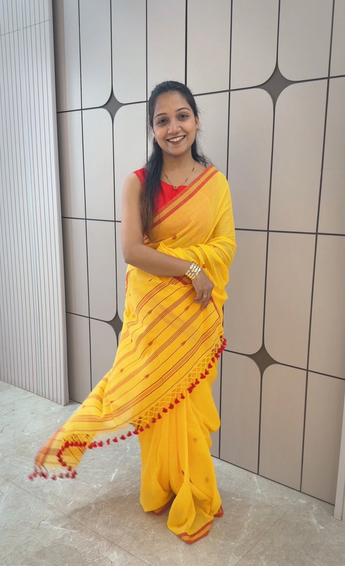 JM001-Handloom Cotton Jamdhani