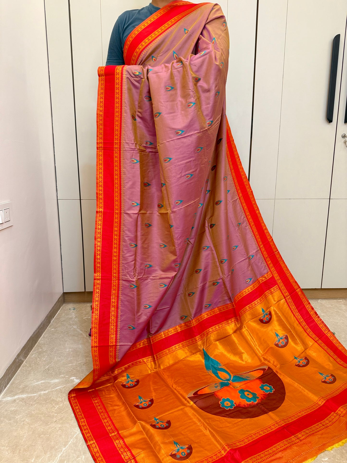 ADSS Diya Pallu Silk Saree !