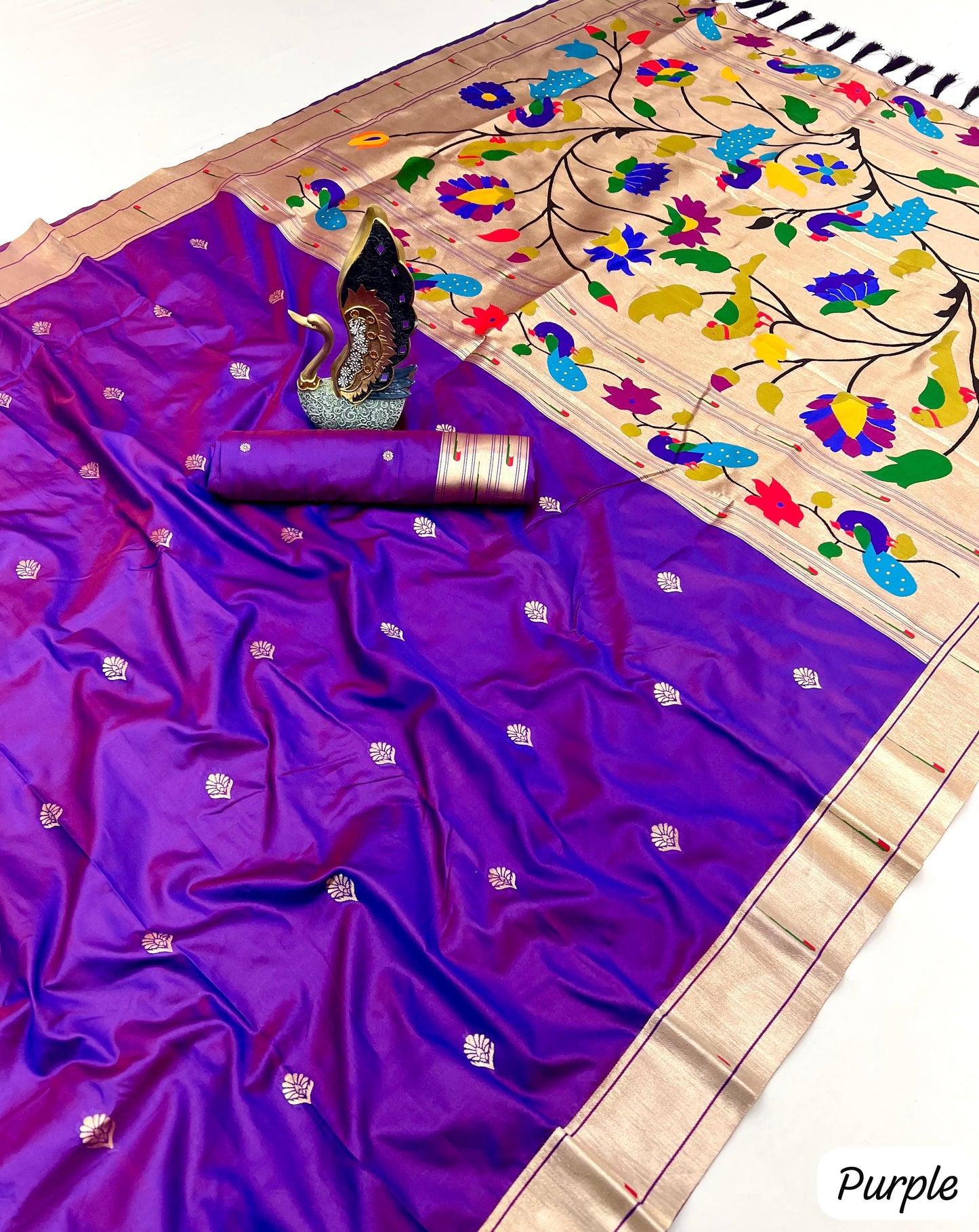 Fancy Muniya Paithani