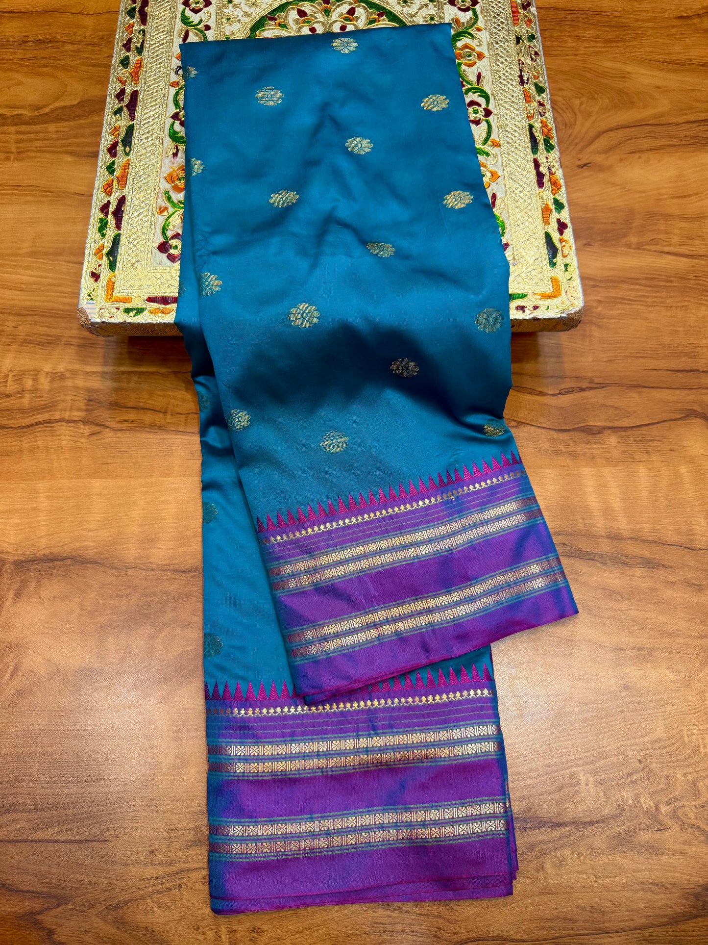NS01 Narayanpeth Silk Saree