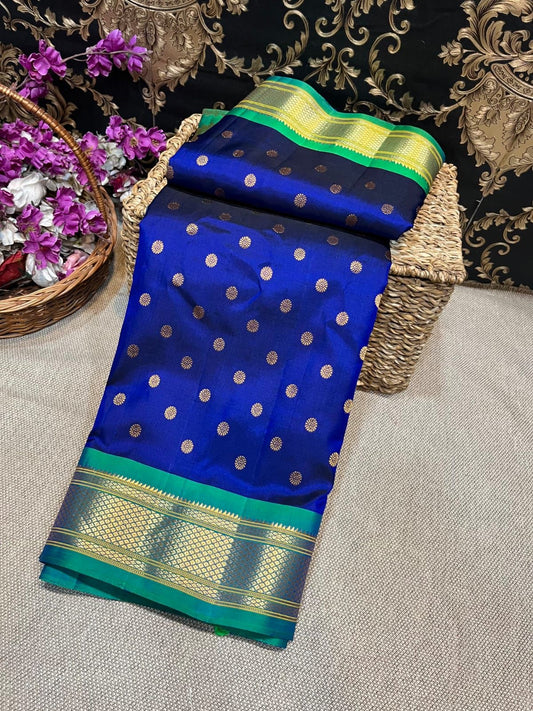 Kalanjali Paithani Pure Silk Handloom