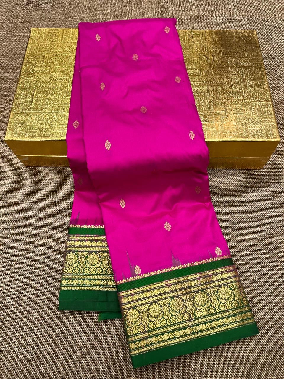 PSKM69 Pure Silk Kanjivaram Paithani
