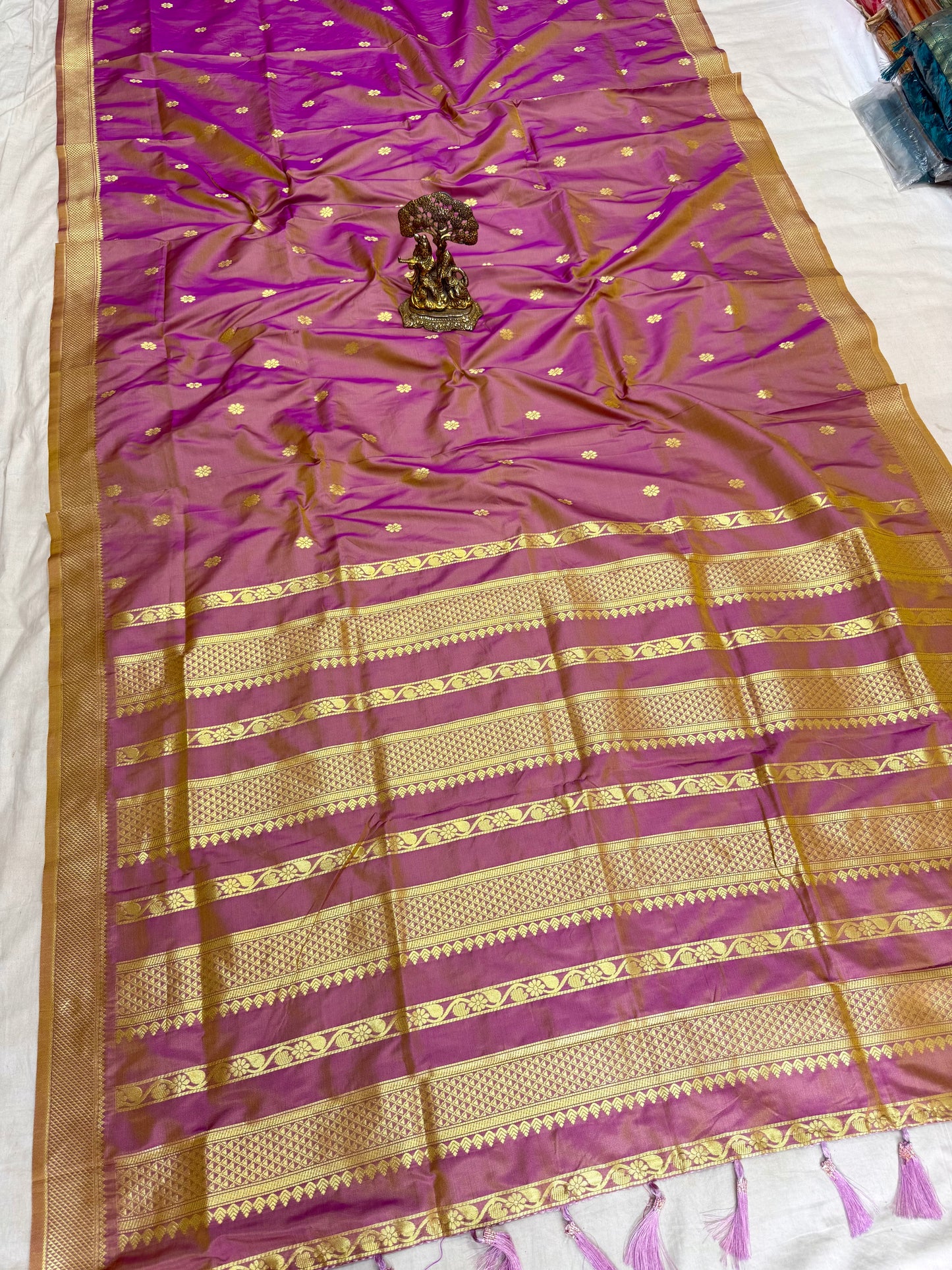 GKSAK Gadwal Silk Saree