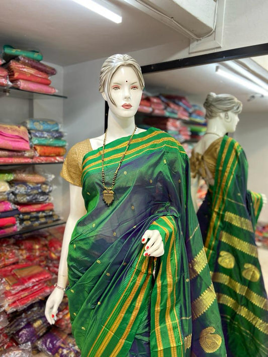 Narayanpeth Pure Silk Saree