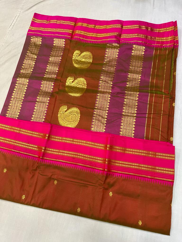 Narayanpeth Pure Silk Saree