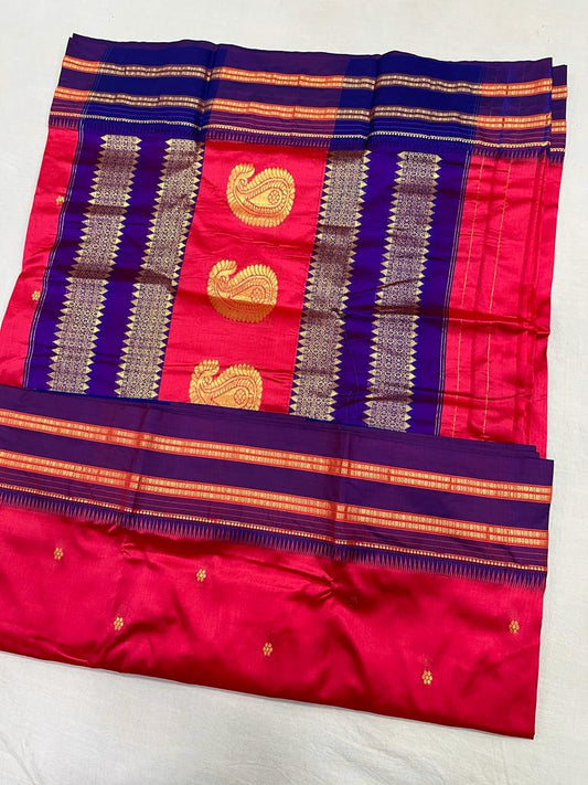 Narayanpeth Pure Silk Saree