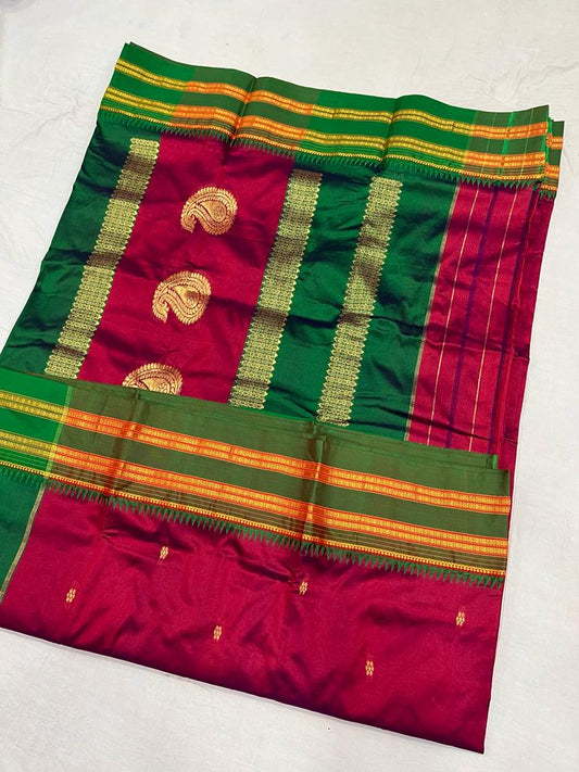 Narayanpeth Pure Silk Saree