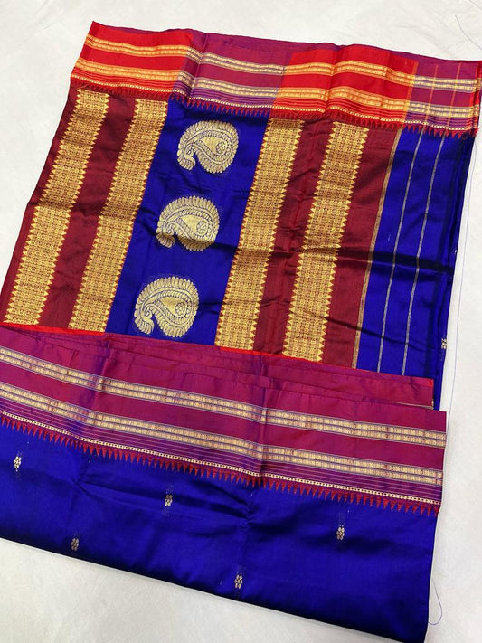 Narayanpeth Pure Silk Saree