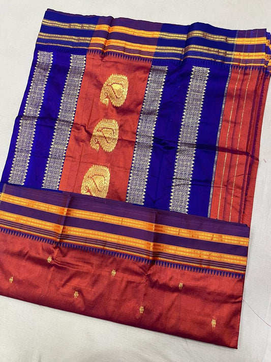 Narayanpeth Pure Silk Saree