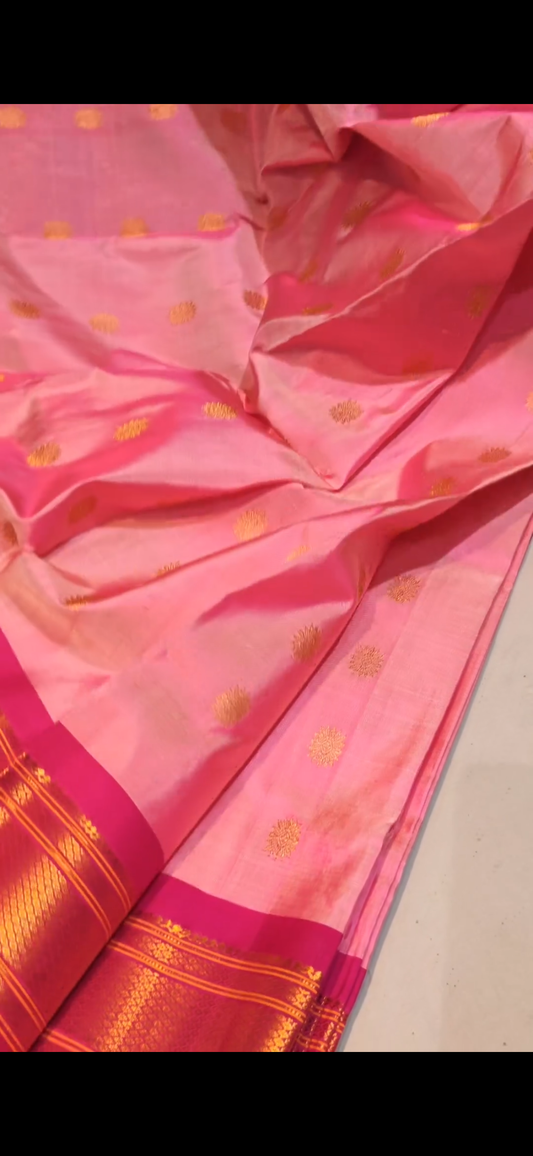 Kalanjali Paithani Pure Silk Handloom