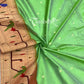 Pure Silk Handloom Peacock Parrot Brocade Paithani