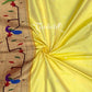 Pure Silk Handloom Peacock Parrot Brocade Paithani