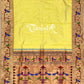 Pure Silk Handloom Peacock Parrot Brocade Paithani