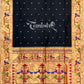 Pure Silk Handloom Peacock Parrot Brocade Paithani