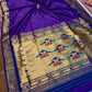 Double Pallu Katan Silk Paithani