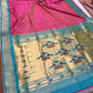 Double Pallu Katan Silk Paithani