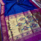 Double Pallu Katan Silk Paithani
